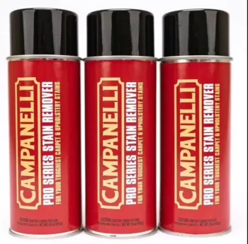 Set of 3 Professional Point & Spray Stain Removers by Campanelli Foam Carpet Cleaner