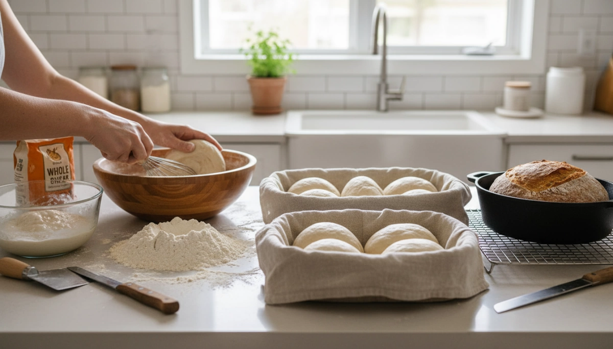 Artisanal Sourdough Bread Mastery Steps