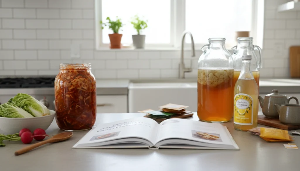 Exploring Fermentation Basics Homemade Kimchi and Kombucha Guide exploring fermentation basics homemade kimchi and 1