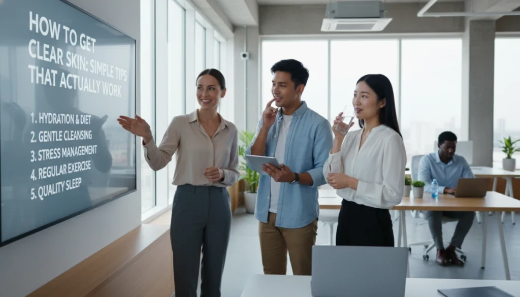 How to Get Clear Skin Simple Tips That Actually Work how to get clear skin simple tips that actually wo 1