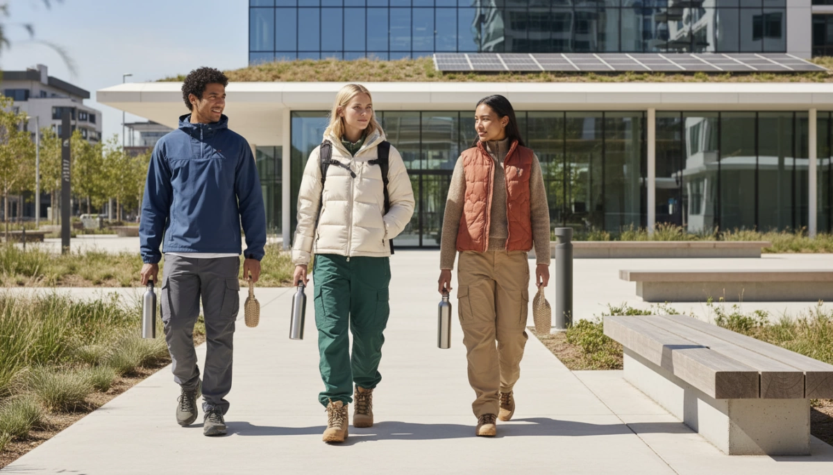 Sustainable Luxury Gorpcore Outdoor Fashion