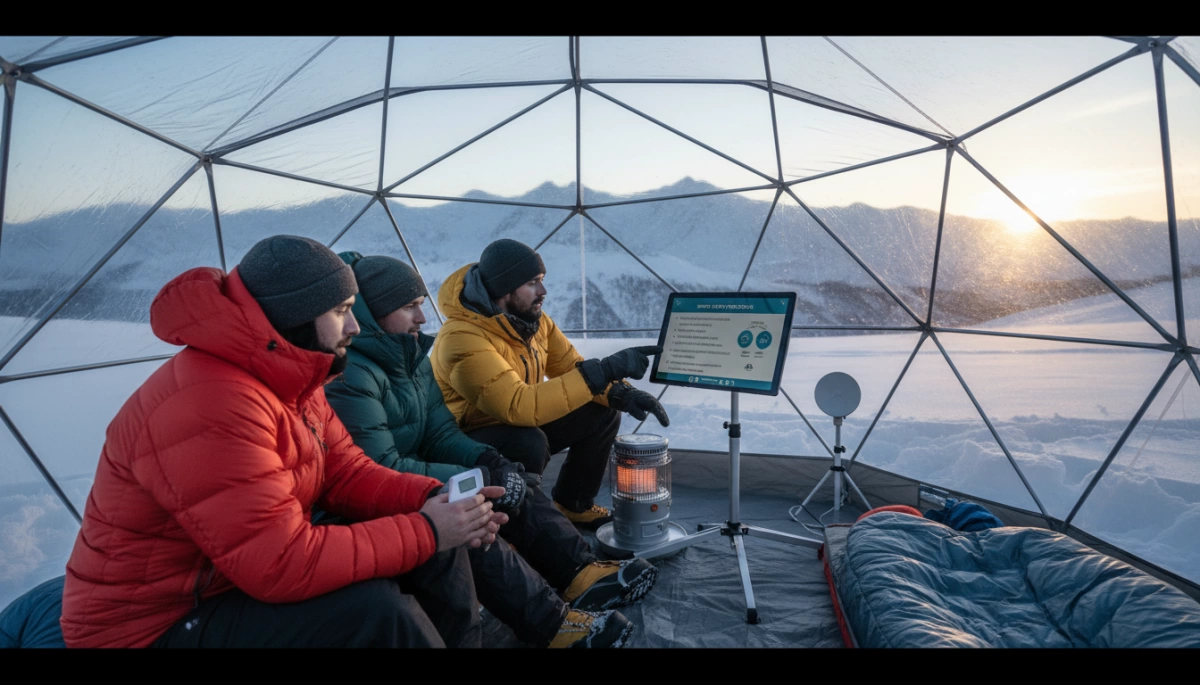 Mastering Winter Camping Stay Warm with Insulated Down Layers Winter Camping Hypothermia Frostbite Safety