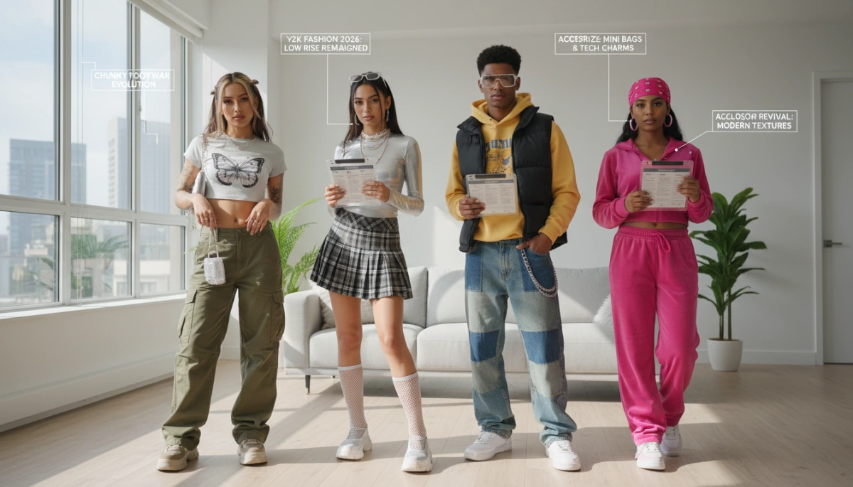 Y2K Fashion Trends Making a Comeback How to Style Retro Looks Y2K Fashion Trends Styling Tips 2026